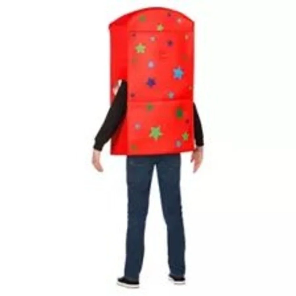 Spirit Halloween Kids 3D Claw Machine Costume Red Multicolor EUC